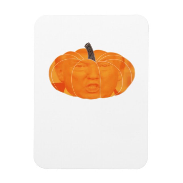 Halloween Trumpkin Extra Classic Magnet (Vertikal)