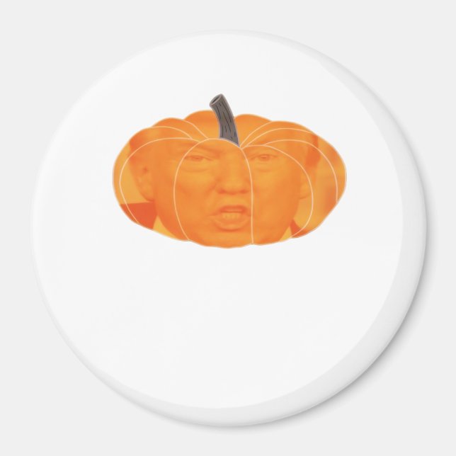 Halloween Trumpkin Extra Classic Magnet (Framsidan)
