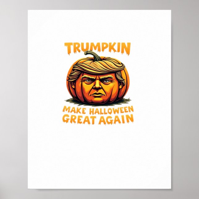 Halloween Trumpkin gör Halloween Underbart igen Poster (Framsidan)