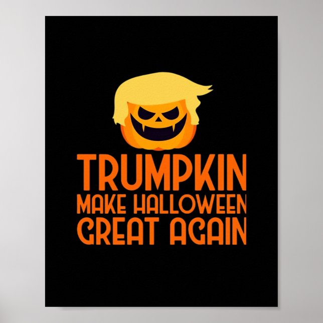 Halloween Trumpkin gör Halloween Underbart igen Poster (Framsidan)