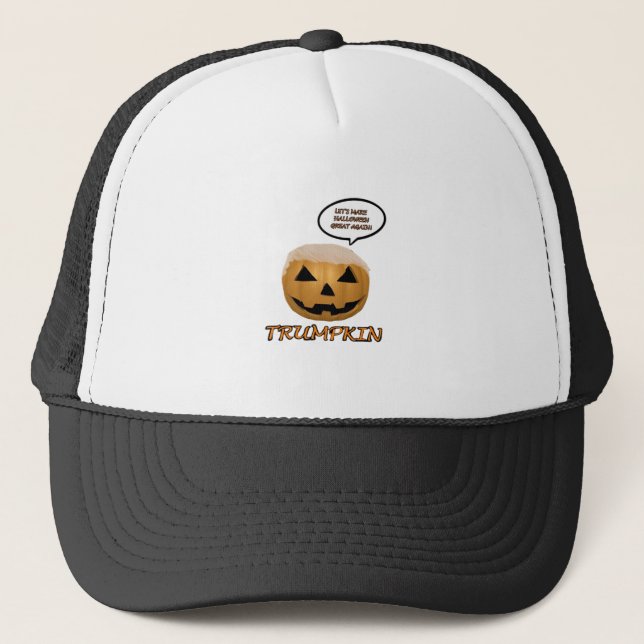 Halloween Trumpkin Passande Keps (Framsida)