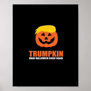 Halloween Trumpkin V2 Poster