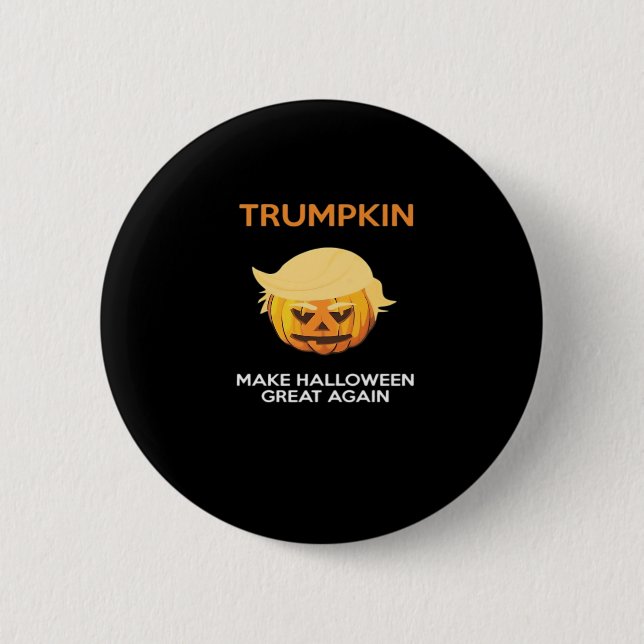 Halloween Trumpkin V4 Knapp (Framsida)