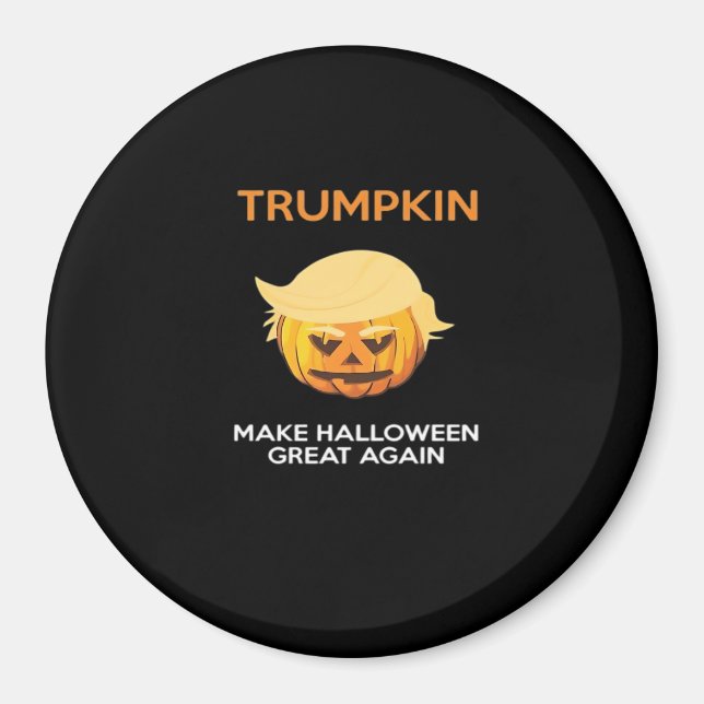 Halloween Trumpkin V4 Magnet (Framsidan)