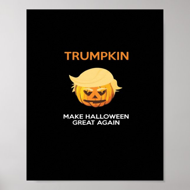 Halloween Trumpkin V4 Poster (Framsidan)