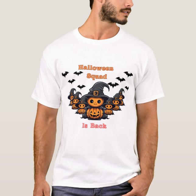 Halloween-trupp T Shirt (Framsida)