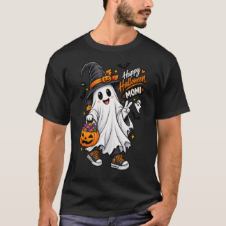 Halloween tryck med spöke t shirt