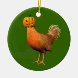Halloween Tupp Julgransprydnad Keramik