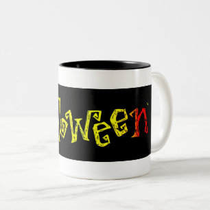 Halloween Två-Tonad Mugg
