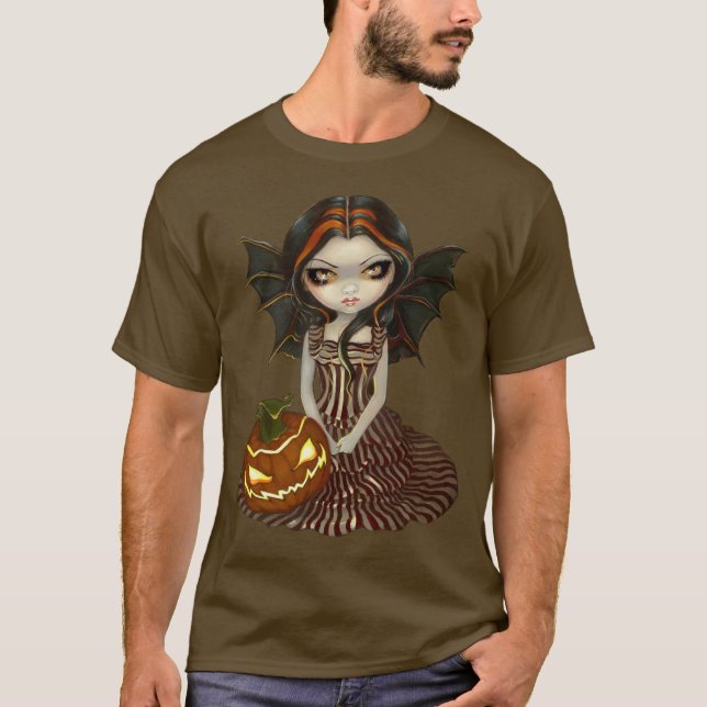 Halloween Twilight gothic Fairy T-shirt (Framsida)