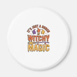 Halloween-typografi med häxmagie_1 magnet