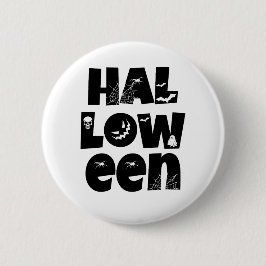 Halloween Typography Knapp