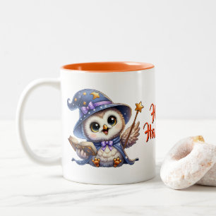 Halloween Uggla-kaffe Mugg