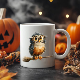 Halloween Uggla Kaffemugg