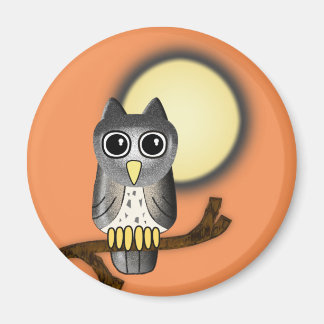 Halloween Uggla Magnet