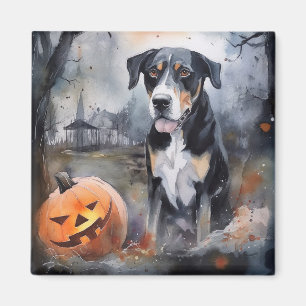 Halloween Underbarare schweizisk med påklisternyck Magnet
