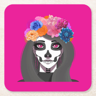 Halloween  underlägg papper kvadrat