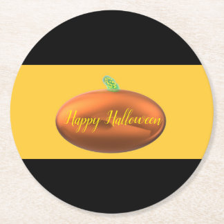 Halloween  underlägg papper rund