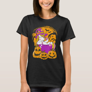 Halloween Unicorn Pumpkin Carnival Halloween fest T Shirt