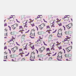 Halloween Unicorns Kökshandduk