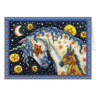 HALLOWEEN UNICORNS, STAR HORSE & COLT FANTASY CARD OBS KORT