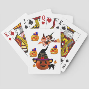 Halloween-uppspelningskort Casinokort