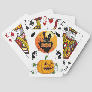 Halloween-uppspelningskort Kortlek