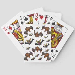 Halloween-uppspelningskort Spel Kort
