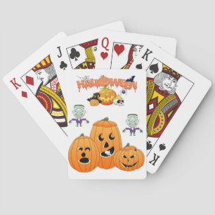 Halloween-uppspelningskort Spel Kort