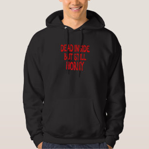 Halloween Urban Spry Lettermärke Död Inuti Men For Hoodie