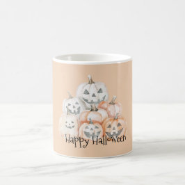 Halloween Urkarva Pumpor Kaffemugg