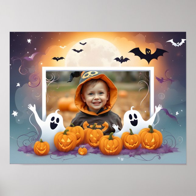Halloween-utskrift av ditt favoritfoto poster (Framsidan)