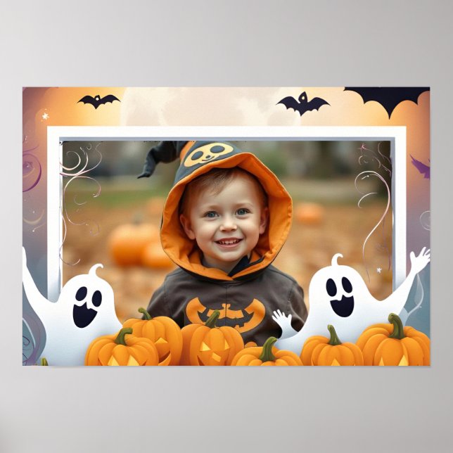 Halloween-utskrift för ditt favoritfoto poster (Framsidan)