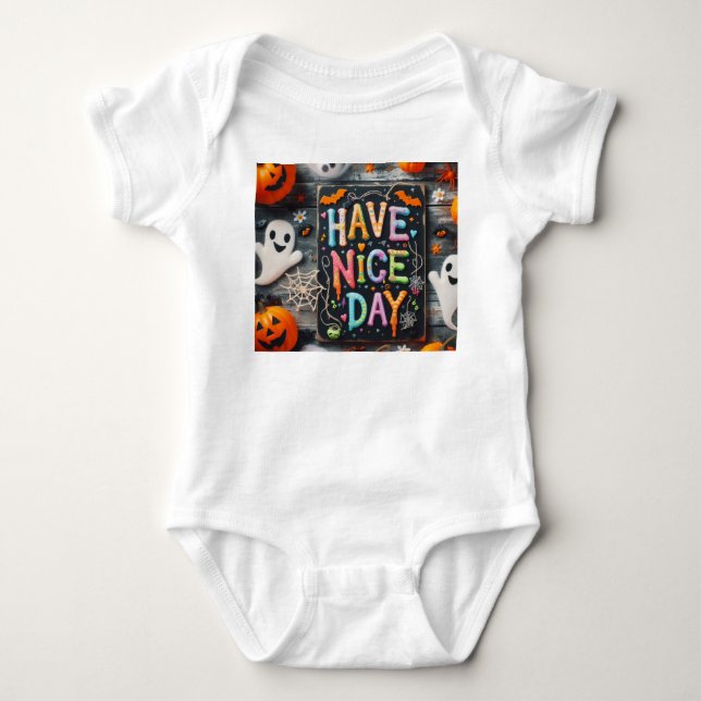 Halloween-utskrift T Shirt (Framsida)