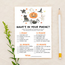 Halloween, vad är i ditt Mobila babyspel?