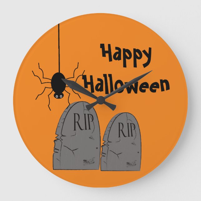 Halloween väggklocka (Framsida)
