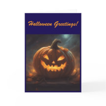 Halloween välkomstkort