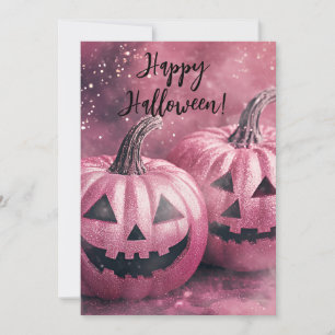 Halloween Välkomstkort med Pumpor Inbjudningar