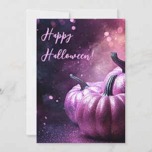 Halloween Välkomstkort med Pumpor Inbjudningar
