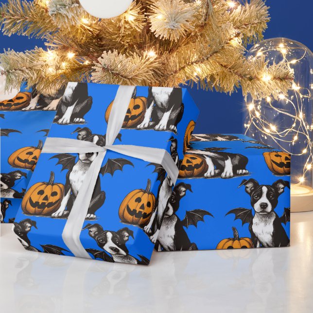 Halloween Valp Presentpapper (Helgdagar)