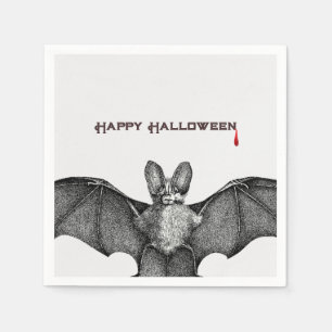 Halloween Vampire Fladdermus Pappersservett
