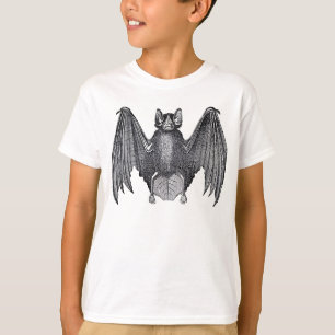 Halloween Vampire Fladdermus Spooky Creepy Kids Co Tee
