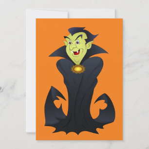Halloween Vampire Kort