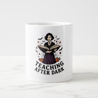 Halloween Vampire Lärare T-shirt Jumbo Mugg