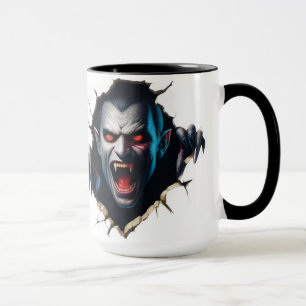 Halloween Vampire Mugg