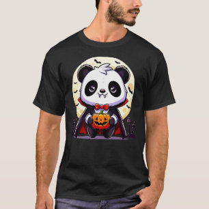 Halloween Vampire Panda TShirt T Shirt