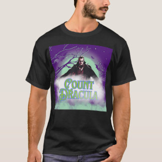 Halloween Vampire Retro Horror Vintage Spooky Seas T Shirt