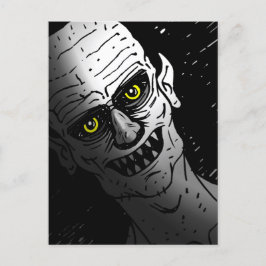 Halloween Vampire Vykort