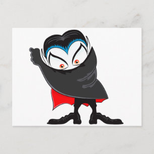 Halloween Vampire Vykort