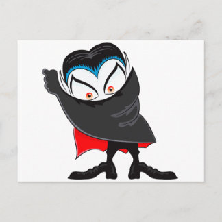Halloween Vampire Vykort